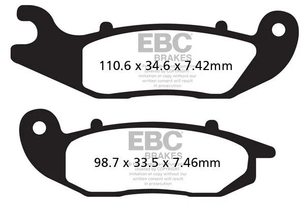 EBC TT Sport Carbon Fusion Bromsbelägg bild 1 PMMEDIA:ede02a147405e8dd