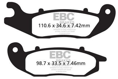 EBC TT Sport Carbon Fusion Bromsbelägg bild 1 PMMEDIA:ede02a147405e8dd