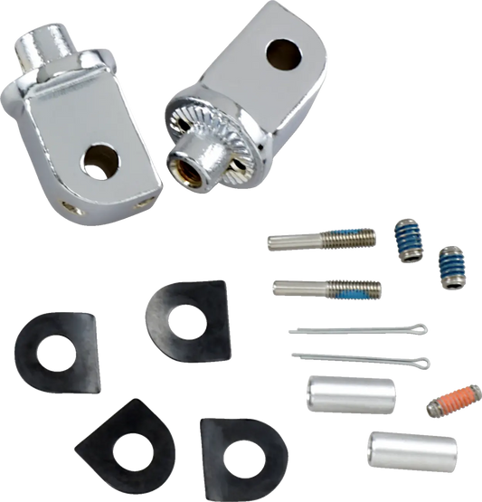 KURYAKYN Splined Adapterfästen Bak Honda/Yamaha Krom bild 1 PMMEDIA:d1b49fb87a41d63c