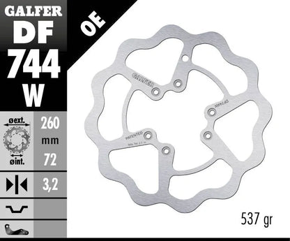 GALFER Wave® Bromsskiva Fast bild 2 PMMEDIA:a31d89787c0f6f2a
