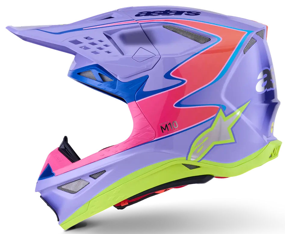 Alpinestars(Mx) Supertech M10 Jett Lawrence R01 Offroadhjälm integral vuxen bild 6 PMMEDIA:8231612596bc6012