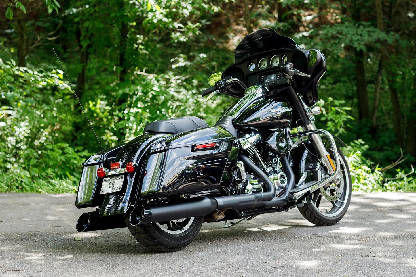S S Cycle 4-1/2" MK45 Cutlass Performance Mufflers Ljuddämpare Harley bild 10 PMMEDIA:0265b562dcf244f1