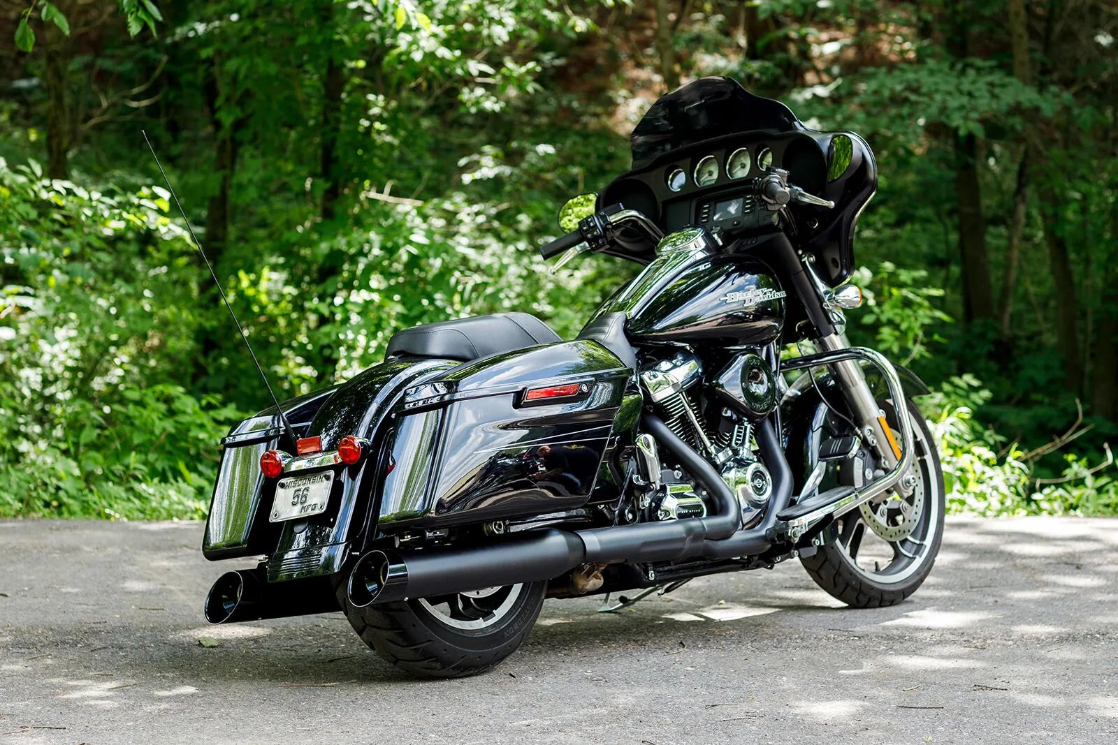 S S Cycle 4-1/2" MK45 Cutlass Performance Mufflers Ljuddämpare Harley bild 10 PMMEDIA:0265b562dcf244f1