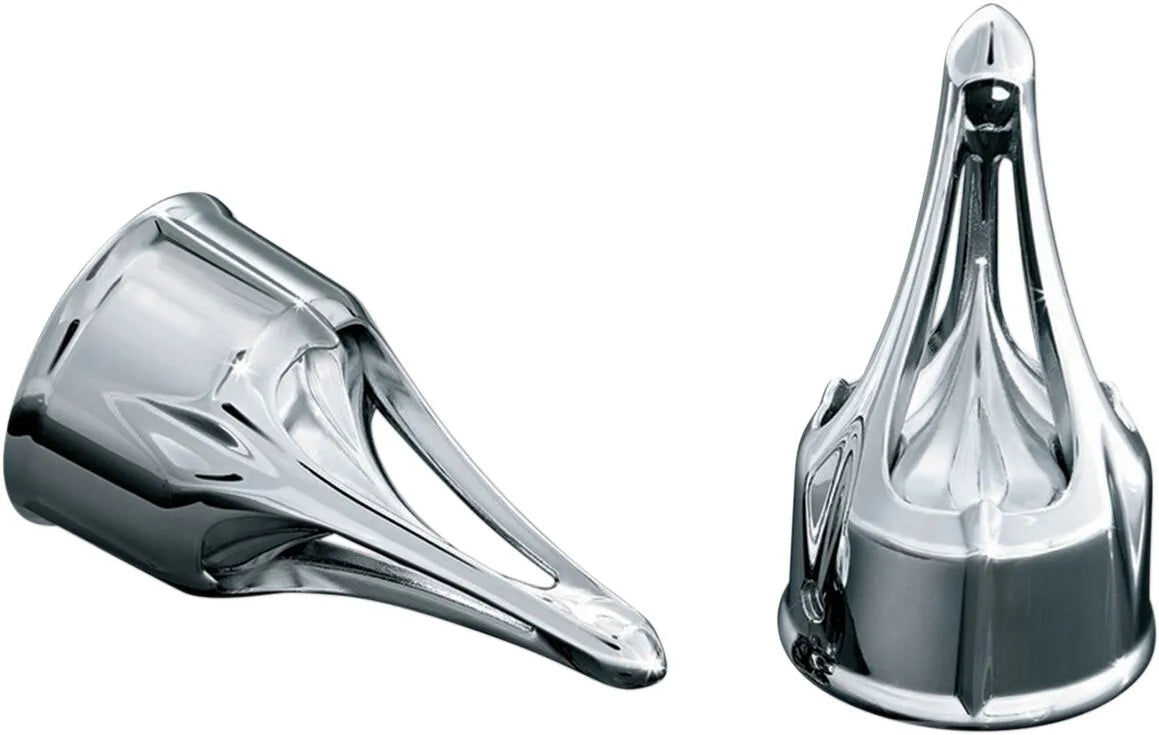 KURYAKYN Front Axle Nut Cover Roman Chrome bild 1 PMMEDIA:6a97f099b95fc474