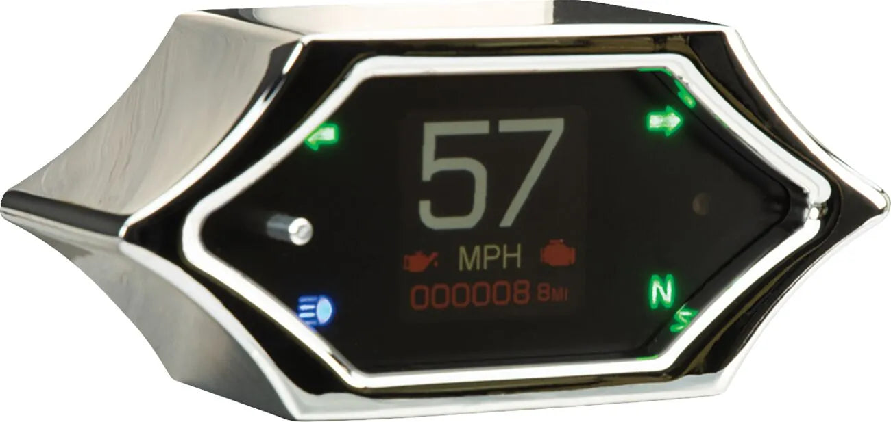 DAKOTA DIGITAL MLX-5000 Universal Speedometer med Signals bild 3 PMMEDIA:4d864f3e8d3a770f