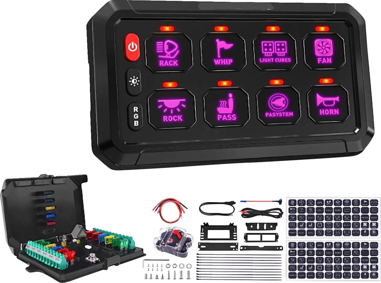MOOSE OFFROAD HARD-PARTS Gang Switch Panel bild 1 PMMEDIA:af177923f27160eb