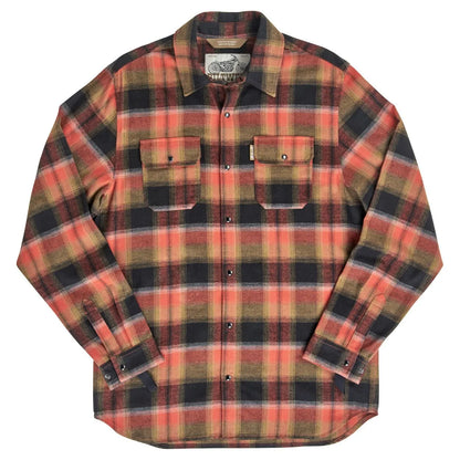 BILTWELL Hi Test Flanellskjorta Rust XS bild 1 PMMEDIA:b9c39a727044cfdb