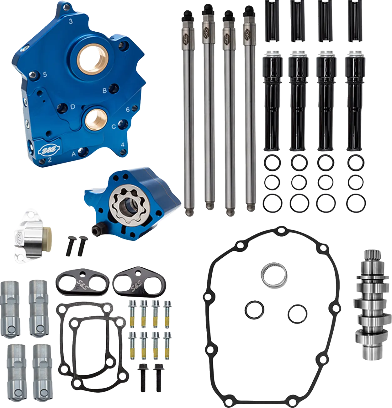 S&S CYCLE Cam Chest Kit med 496 Kam bild 1 PMMEDIA:04bd3ba4535059dd
