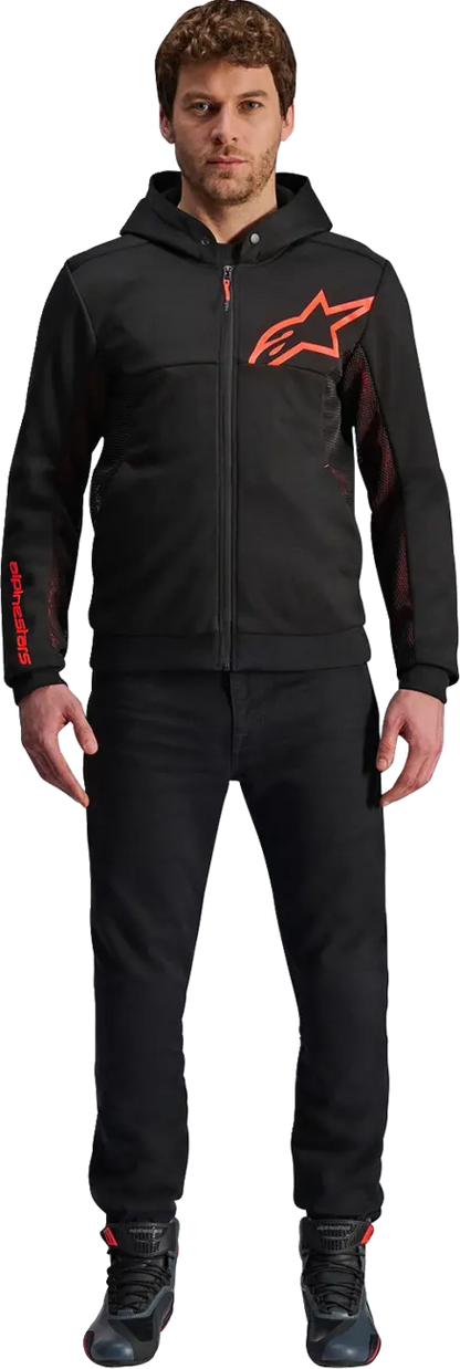 Alpinestars (Road) Chrome Air Sport Hoodie Jacka textil herr bild 9 PMMEDIA:7a358f0ffd265620