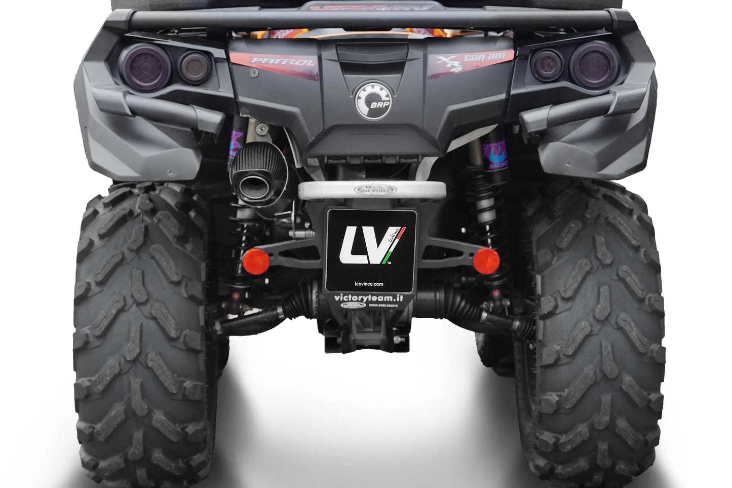 LEOVINCE LV One Evo Slip-On Ljuddämpare i Rostfritt Stål för ATV bild 4 PMMEDIA:f5016a0af7451730