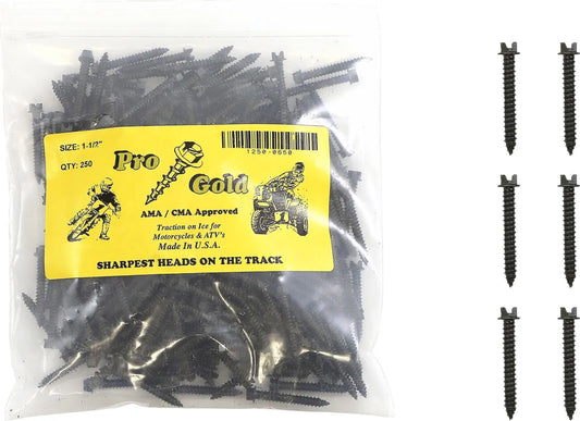GOLD SCREWS Pro Gold Ice Screws 1-1/2" 250 bild 1 PMMEDIA:757a821bb3e51072