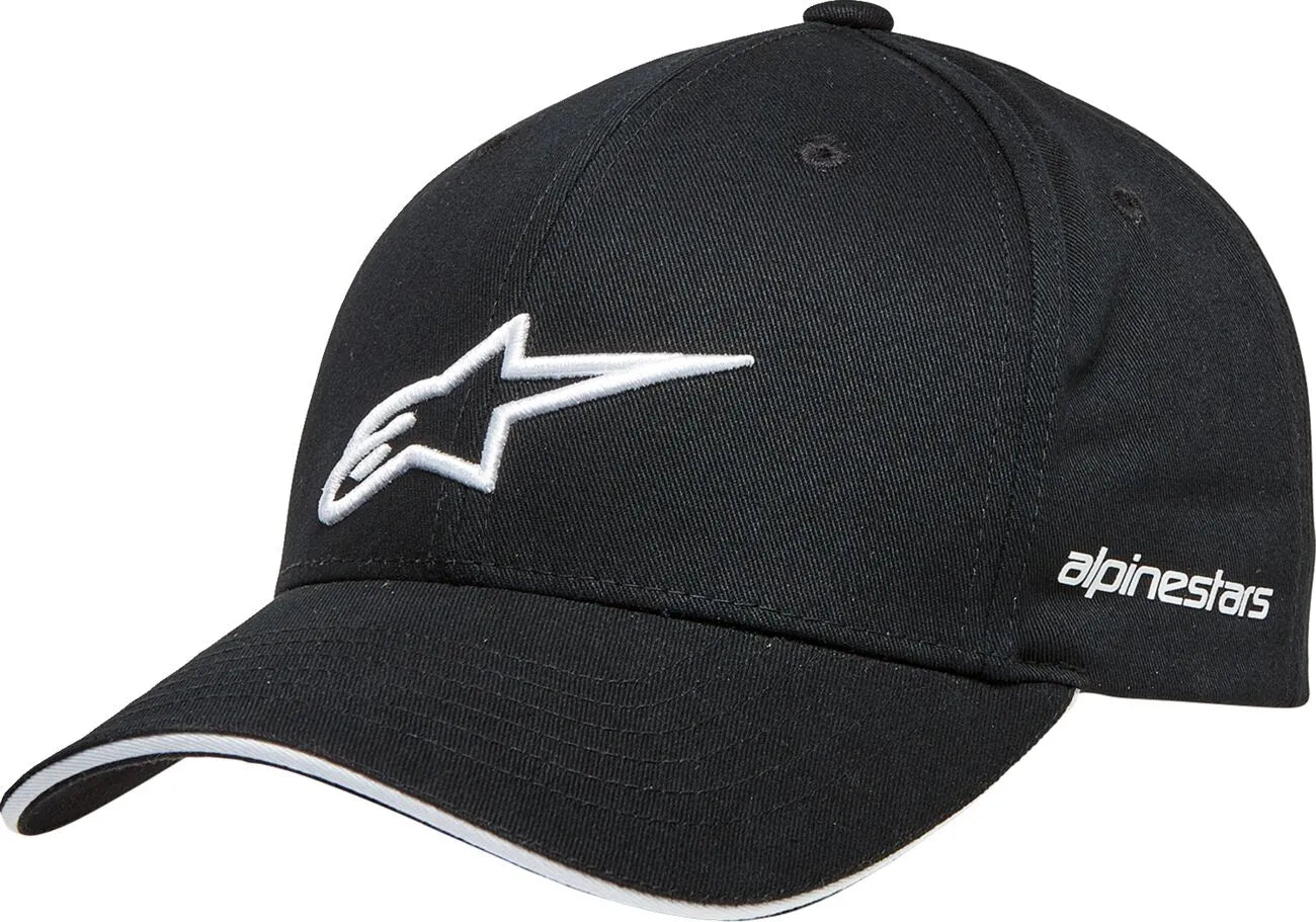 ALPINESTARS Rostrum Keps Svart/Vit bild 1 PMMEDIA:3a42333ad96b142f
