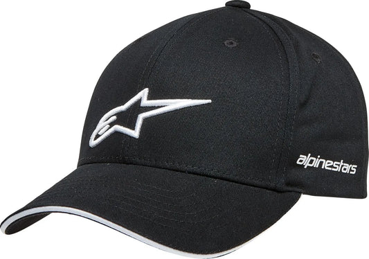 ALPINESTARS Rostrum Keps Svart/Vit bild 1 PMMEDIA:3a42333ad96b142f