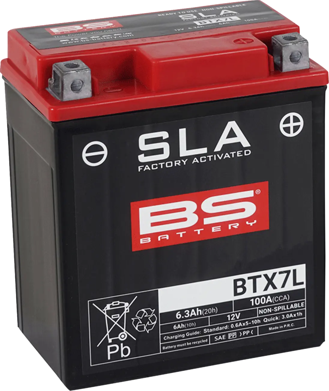 BS BATTERY BTX7L AGM Underhållsfritt Batteri bild 1 PMMEDIA:09700641269dbcbb