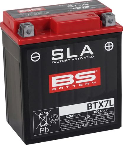 BS BATTERY BTX7L AGM Underhållsfritt Batteri bild 1 PMMEDIA:09700641269dbcbb