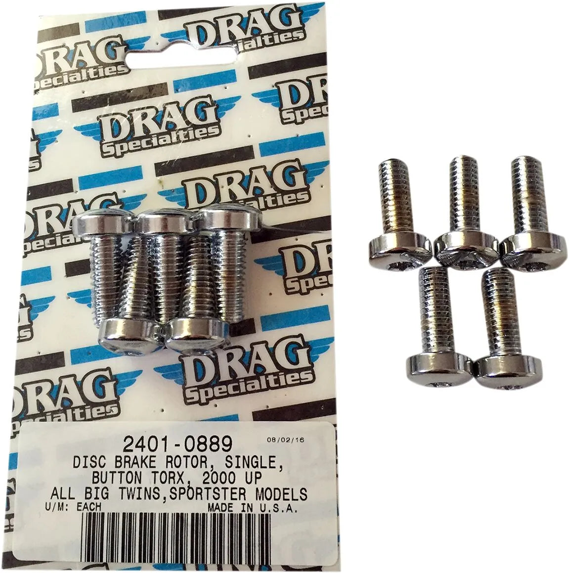 Drag Specialties Disc Brake Hub Mounting Kit Monteringssats fordonsanpassade bild 2 PMMEDIA:1042a112e7c9d115