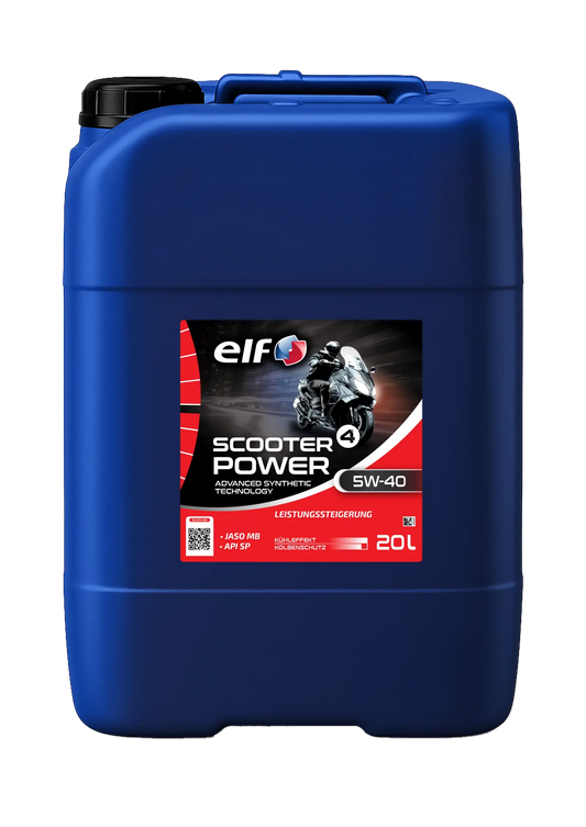 ELF Scooter 4 Power 5W-40 DE ADV SYN Motorolja 20L bild 1 PMMEDIA:bf781445cb144ee4
