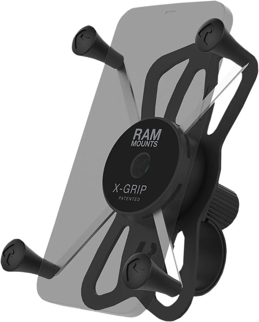 RAM MOUNTS X-Grip® Telefonhållare med Tough-Strap™ Styrenbas bild 1 PMMEDIA:a3e6509f38be3352