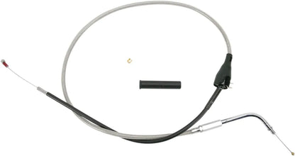 Drag Specialties Stainless Braided Idle Cable Tomgångskablar bild 14 PMMEDIA:a5790a3209627d62