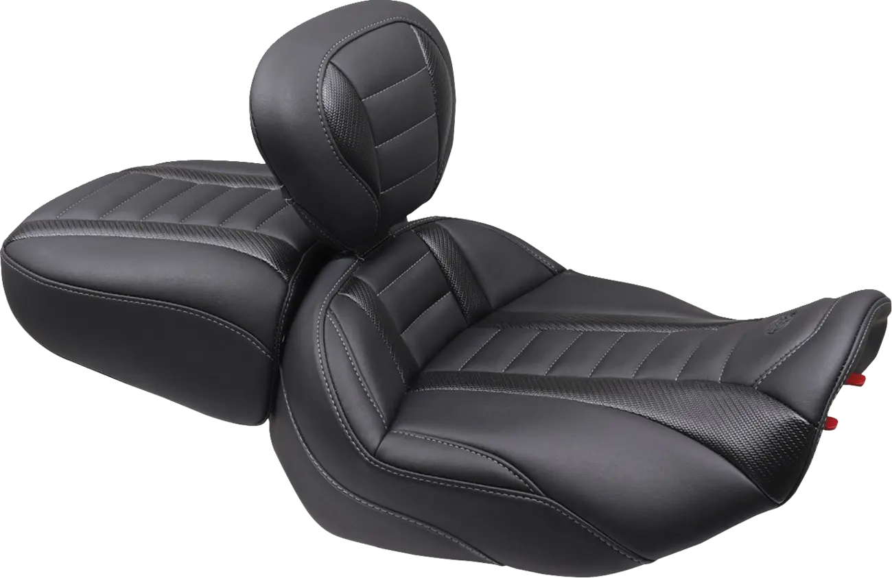 Mustang Deluxe Touring Passenger Seat Sadlar Harley Touring bild 6 PMMEDIA:52ffcf6e394a89ba