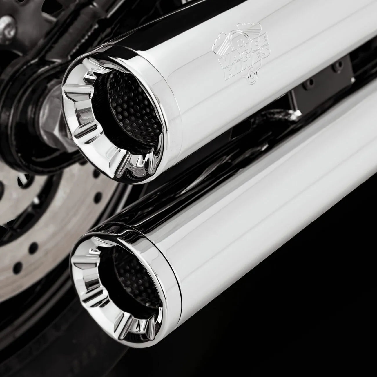 Vance Hines Eliminator 300 Slip-On Mufflers Ljuddämpare Harley bild 9 PMMEDIA:9e8c52ad29e37473