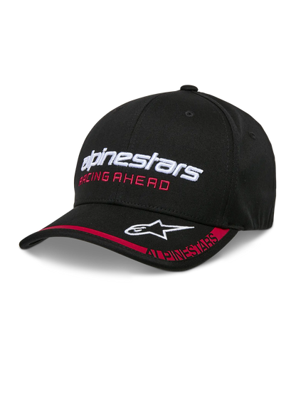 ALPINESTARS (CASUALS) Indent Curved Bill Keps Svart/Röd L/XL bild 1 PMMEDIA:a5823891ff449477