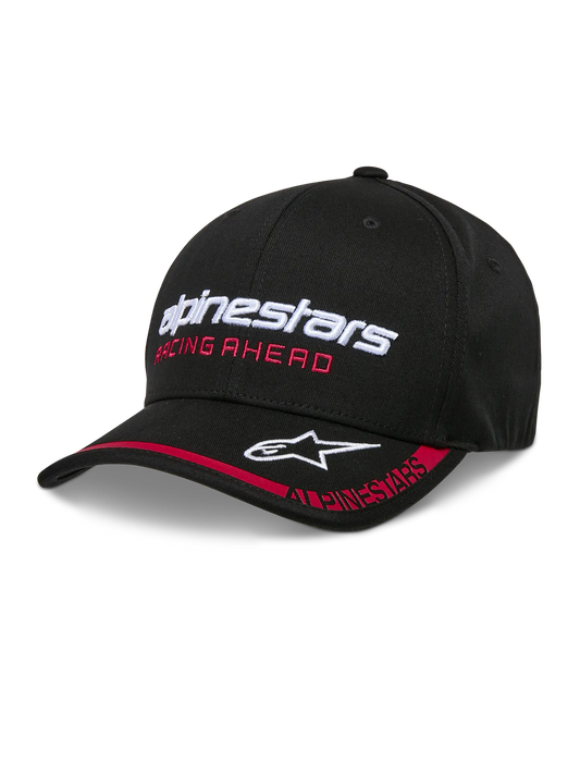 ALPINESTARS (CASUALS) Indent Curved Bill Keps Svart/Röd L/XL bild 1 PMMEDIA:a5823891ff449477