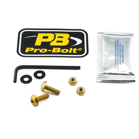 PRO BOLT Aluminium Skruvkit för Skärm Guld bild 1 PMMEDIA:555aaa1362f60368