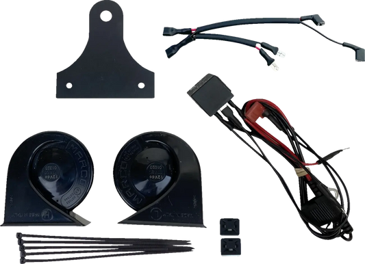 CUSTOM DYNAMICS Electromagnetic Dual Horn Kit bild 1 PMMEDIA:f85b6eb62a620a52
