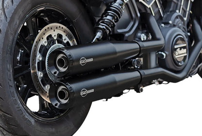 S S Cycle Grand National Slip-On Mufflers Ljuddämpare Street bild 9 PMMEDIA:e8e1a76061dec406