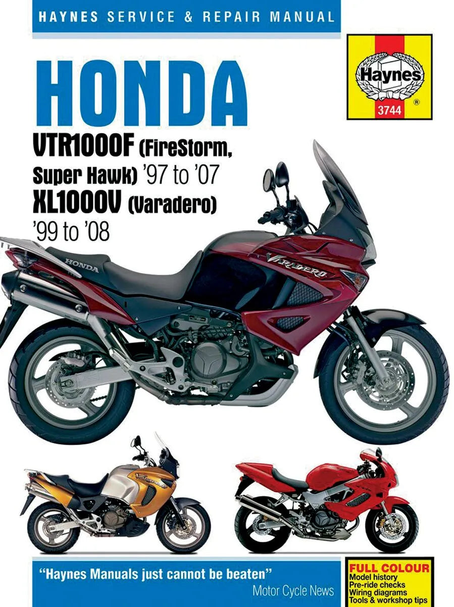 HAYNES Reparationsmanual för VTR1000F Super Hawk bild 1 PMMEDIA:e15b8d9f4df2f70c