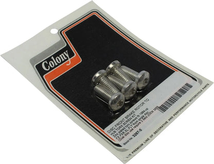 Colony Front Brake Rotor Torx Bolt Kit Monteringssats fordonsanpassade bild 2 PMMEDIA:bbdab8816765469e