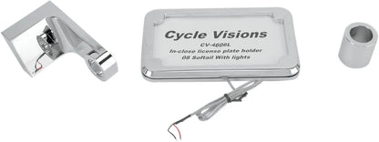 CYCLE VISIONS In-Close Nummerplåthållare Aluminium bild 1 PMMEDIA:d04c2222ef5955c2