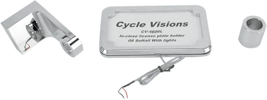 CYCLE VISIONS In-Close Nummerplåthållare Aluminium bild 1 PMMEDIA:d04c2222ef5955c2