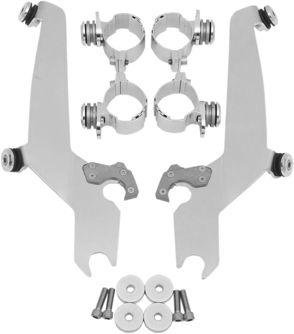 Memphis Shades Metric No-Tool Trigger-Lock Mount Kit for Sportshield Fästdelar & kit för vindrutor bild 15 PMMEDIA:2ff03933365ea582