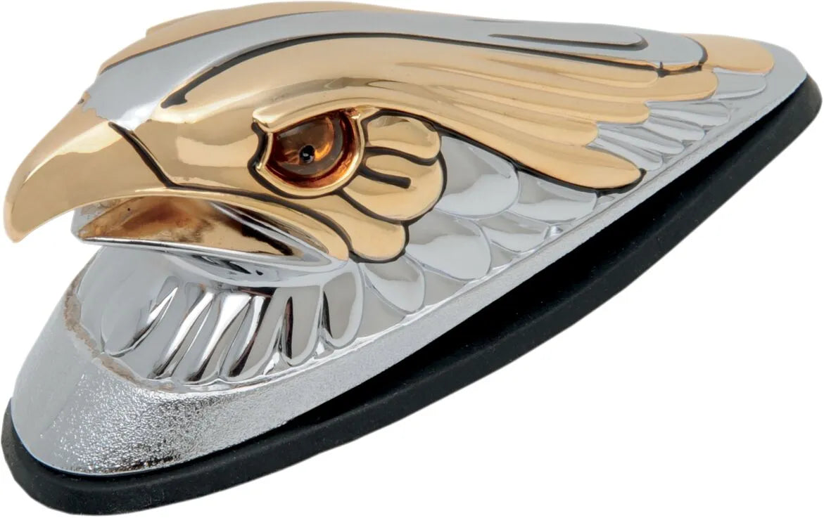 DRAG SPECIALTIES Eagle Head Front Fender Ornament bild 1 PMMEDIA:7891d0631815a506