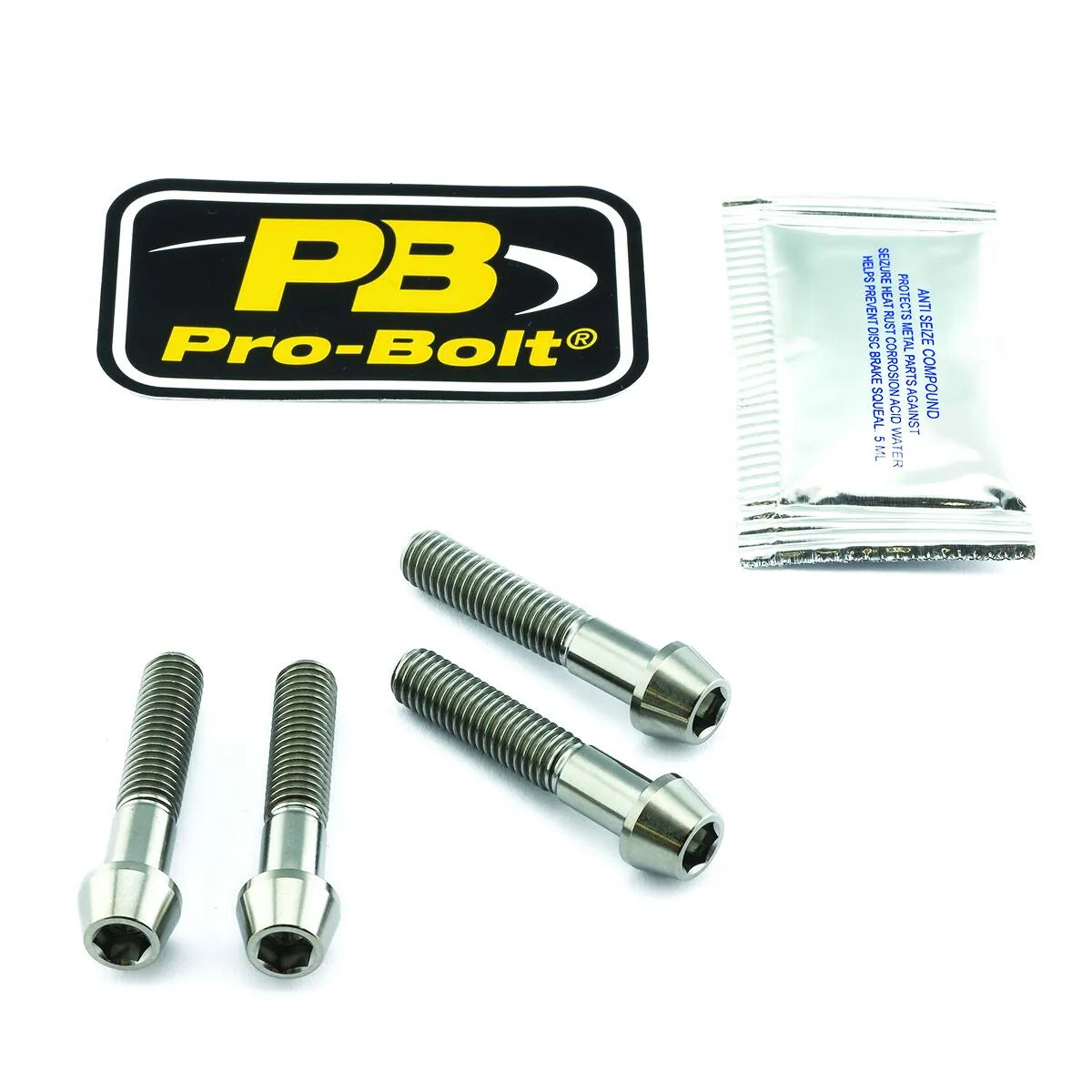 PRO BOLT Framaxel Klämhylsor Titan Kit bild 1 PMMEDIA:91d27034585dd158