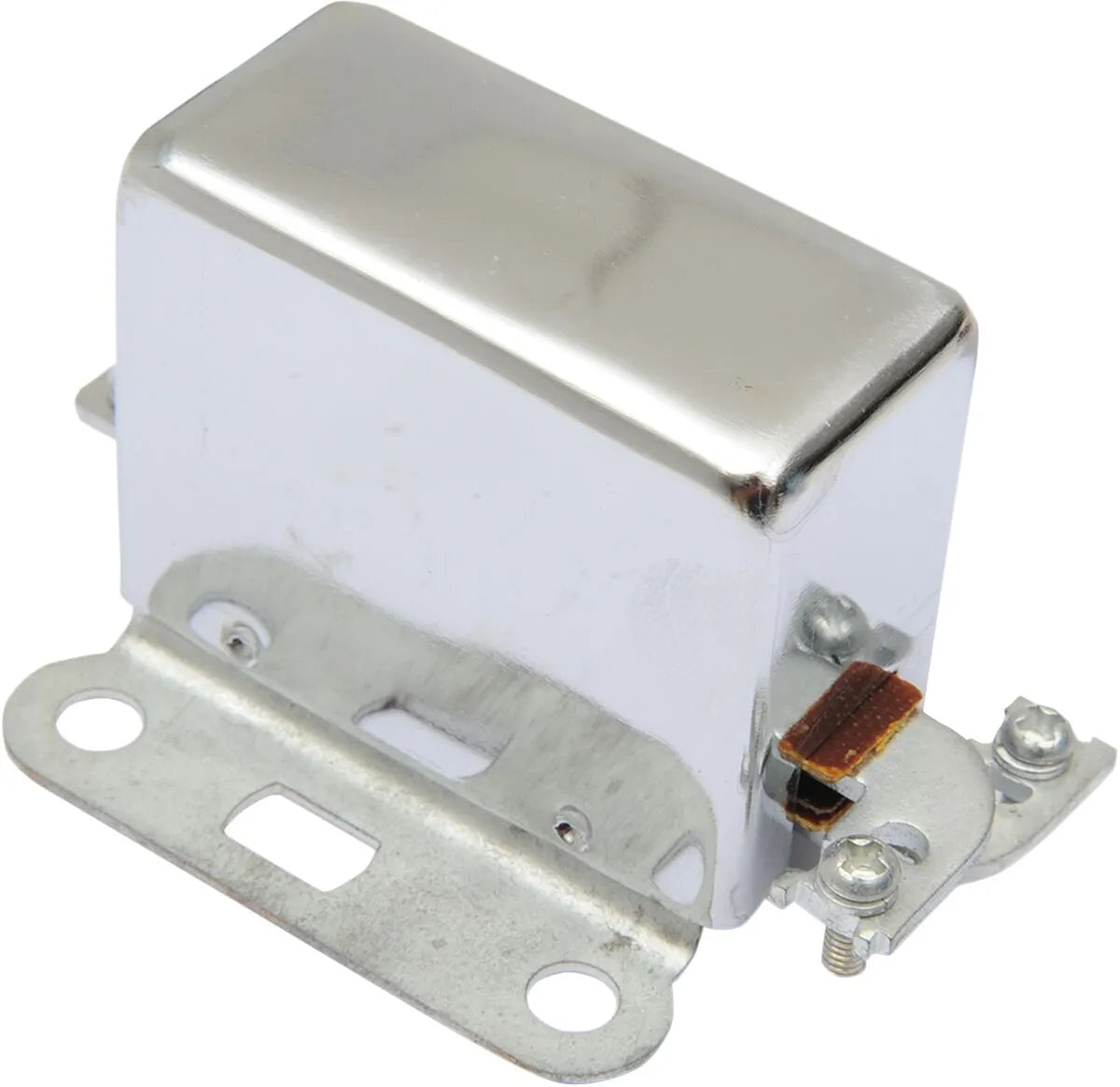 EASTERN MOTORCYCLE PARTS Generatorrelä 6 V med kromad kåpa bild 1 PMMEDIA:968e279be37b38a8