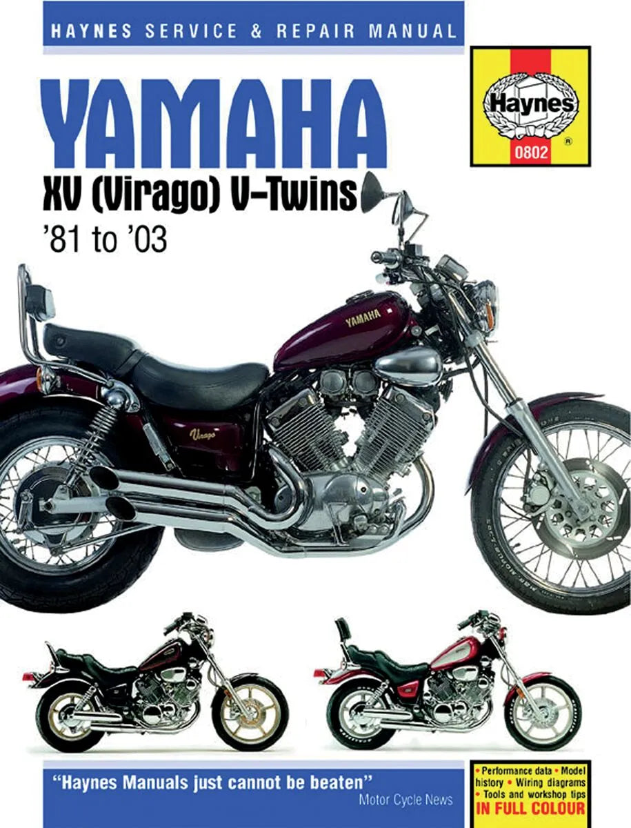 HAYNES Servicehandbok Yamaha XV Virago bild 1 PMMEDIA:9a92d526c03d5e93