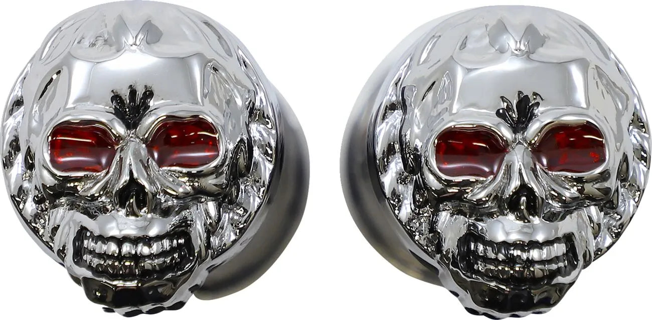 Drag Specialties Skull Grips Handtag bild 5 PMMEDIA:90c4a1374c8f24ba