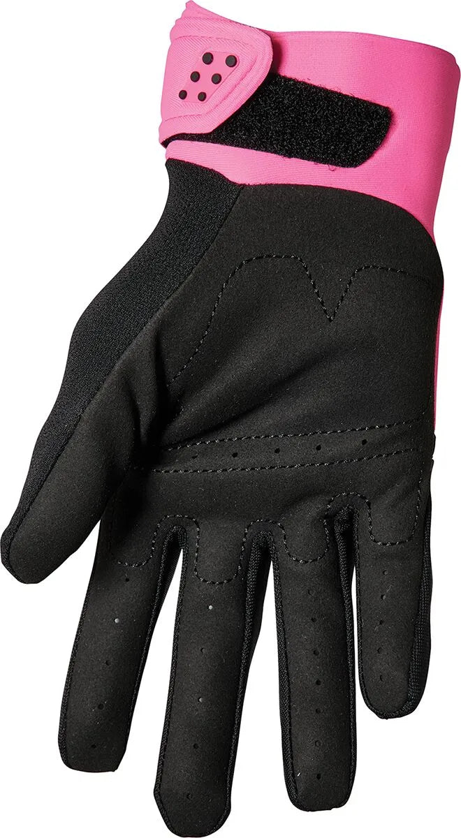 Women's Spectrum MC-handskar svart/pink, storlek M bild 3 PMMEDIA:f253bb0fa25cc5da