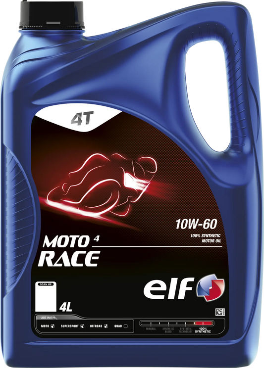 ELF Moto 4 Race 10W-60 SYN Motorolja 4L bild 1 PMMEDIA:91fd698b42cff140