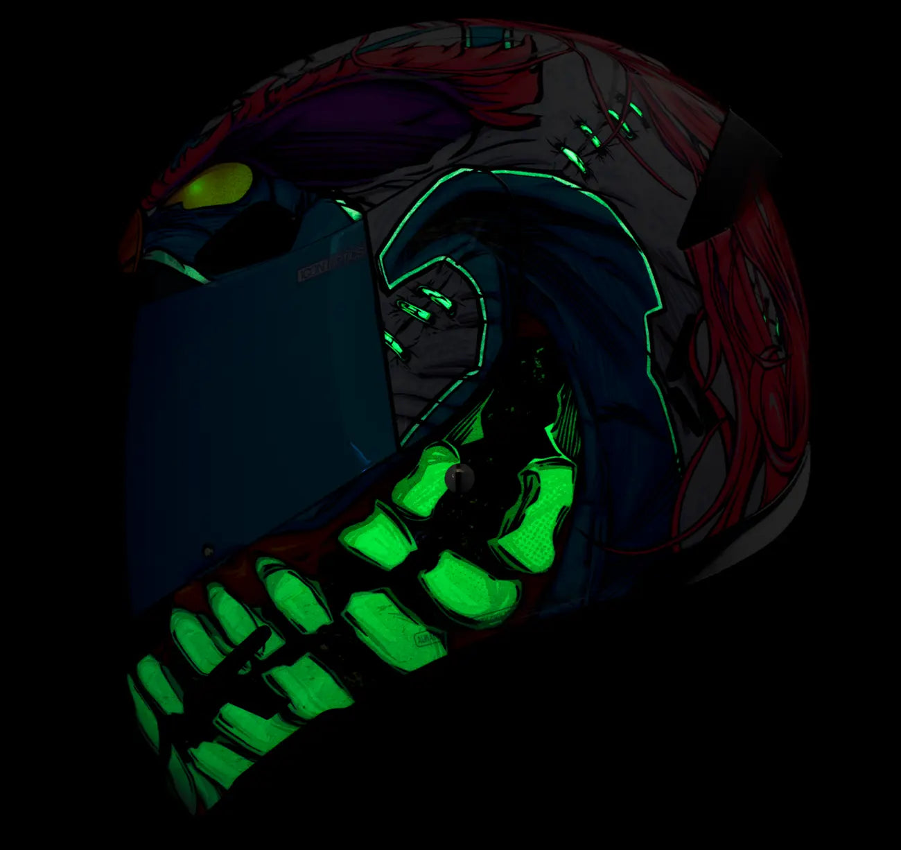 Icon Airframe Pro™ Krazy Klown 2 Integralhjälm vuxen bild 10 PMMEDIA:14e33ea55fd74c38