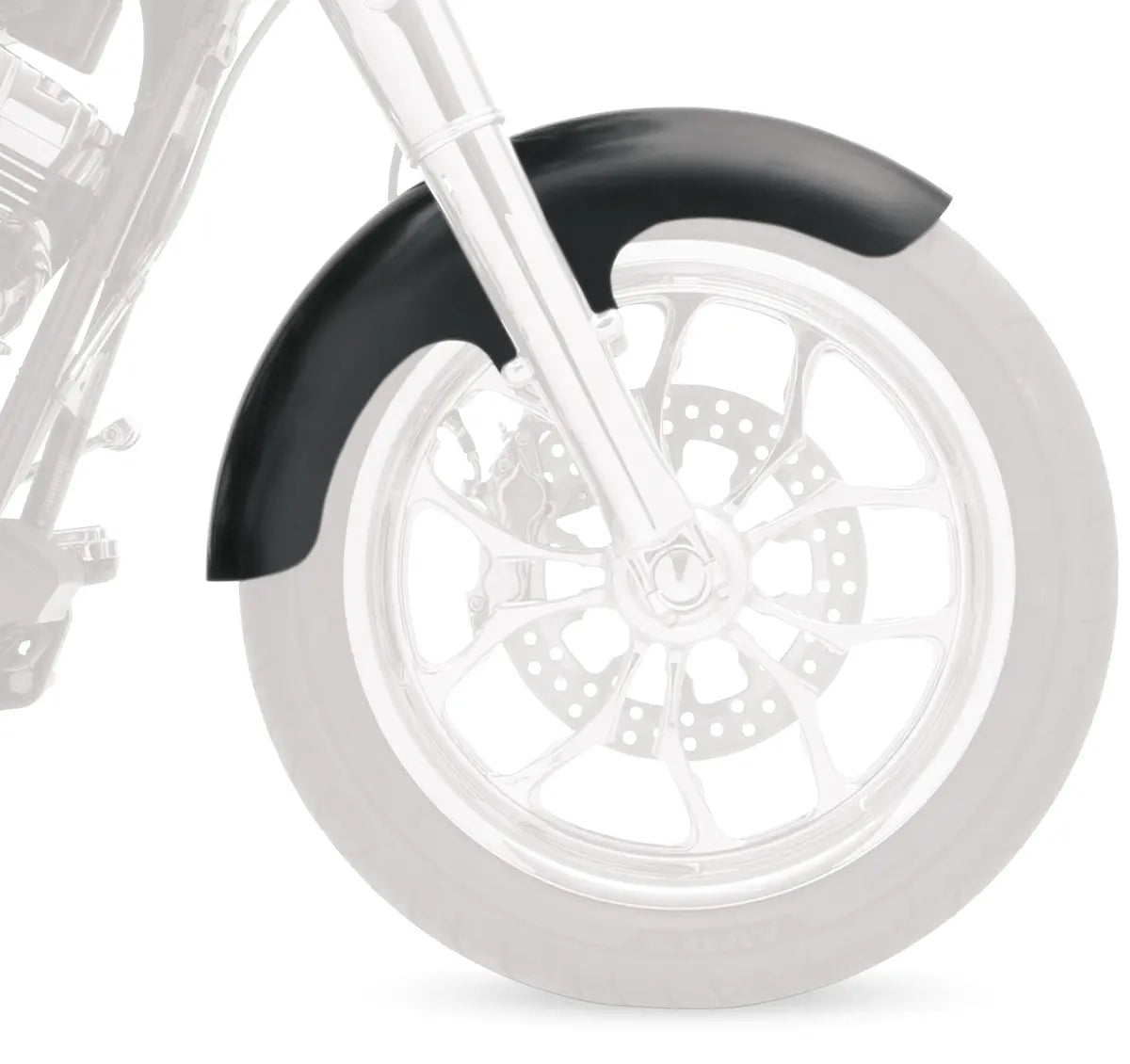 Klock Werks Tire Hugger Front Fender for Dresser Harley bild 15 PMMEDIA:e64e8d2cb47176fc