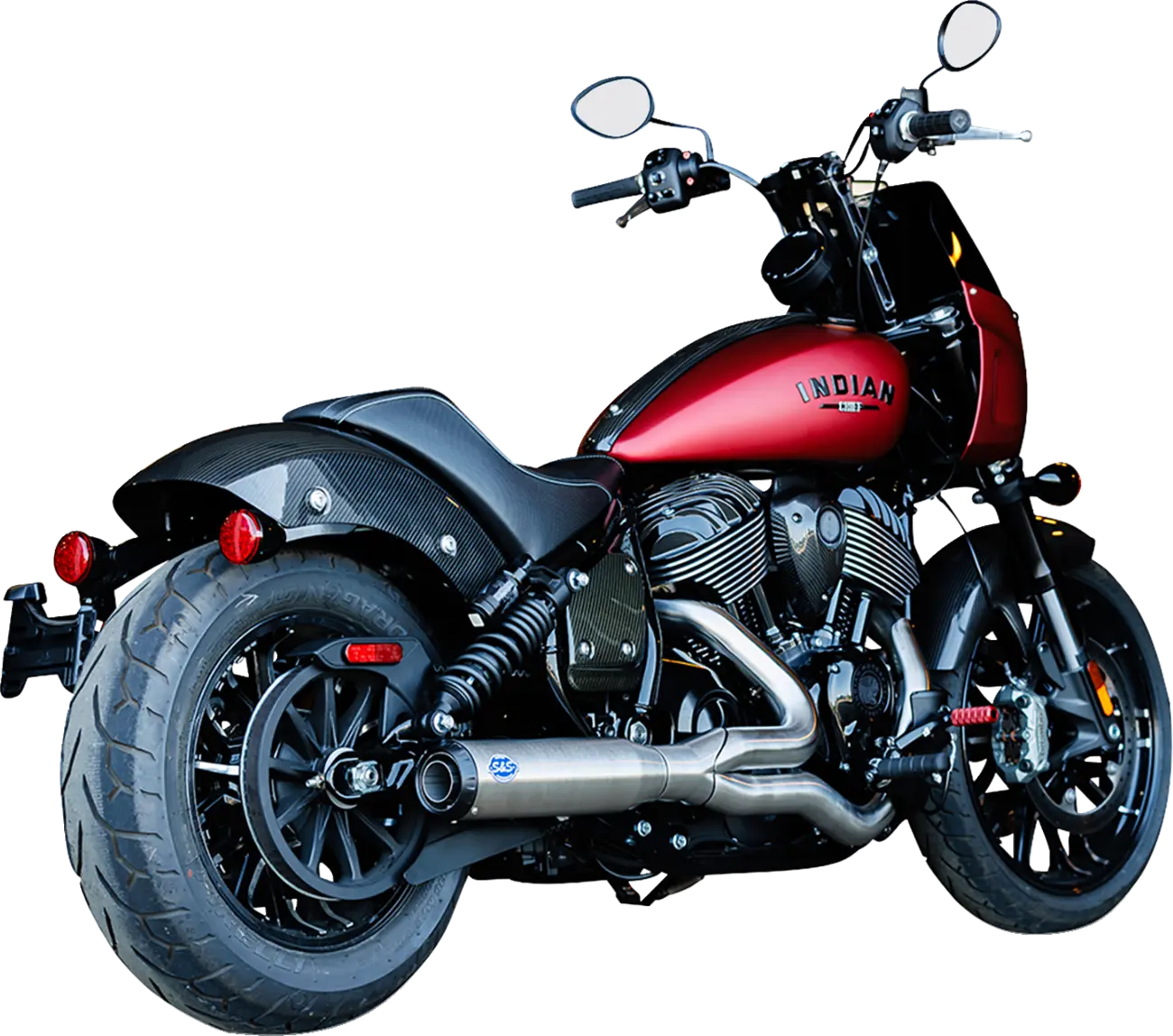 S S Cycle 2-into-1 Qualifier Exhaust System Kompletta avgassystem Street bild 4 PMMEDIA:dfffb55b77734364