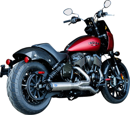 S S Cycle 2-into-1 Qualifier Exhaust System Kompletta avgassystem Street bild 4 PMMEDIA:dfffb55b77734364