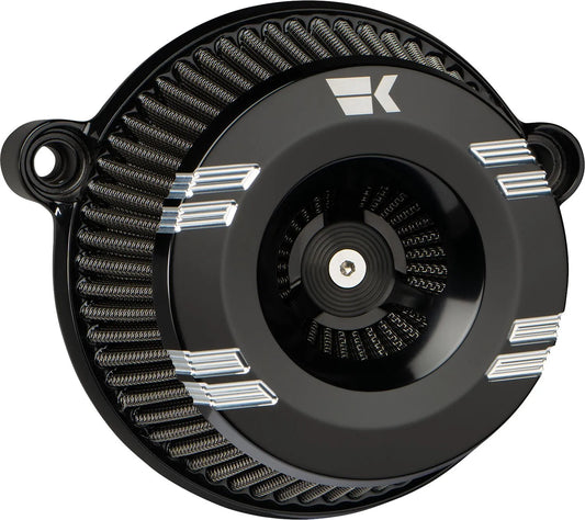 KHROME WERKS Instigator Air Cleaner Klassic M8 Svart bild 1 PMMEDIA:287fba4f245767ed