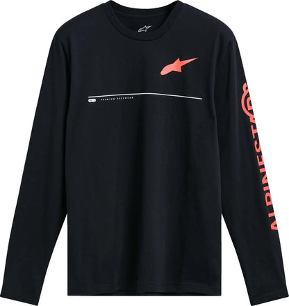 ALPINESTARS (CASUALS) Committed långärmad t-shirt svart L bild 1 PMMEDIA:3ba1f05e253575a0