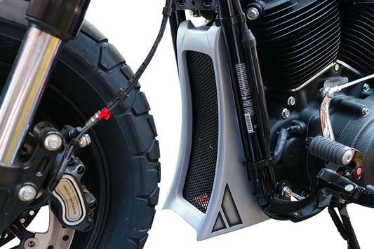 PAUL YAFFE BAGGER NATION Chin Spoiler Black Stash M8 Softail bild 3 PMMEDIA:a55c51244a3ff8b3