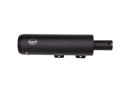 S&S CYCLE Grand National Slip-On Ljuddämpare M8 Fat Bob Svart bild 4 PMMEDIA:f11da58be2df3ebc